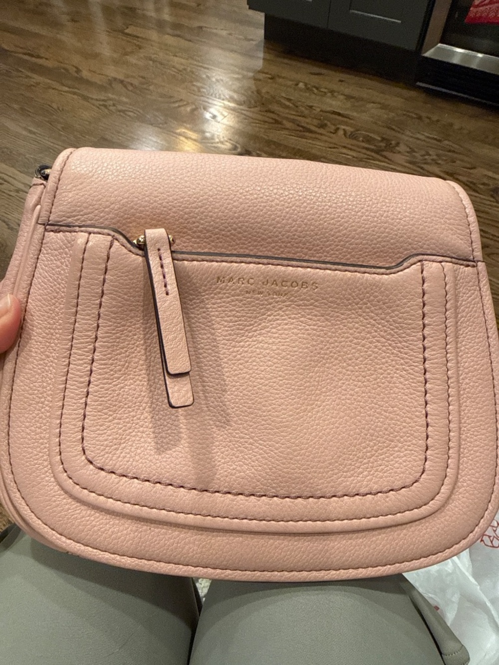 Marc Jacobs baby pink leather convertible crossbody bag - Picture 2 of 7
